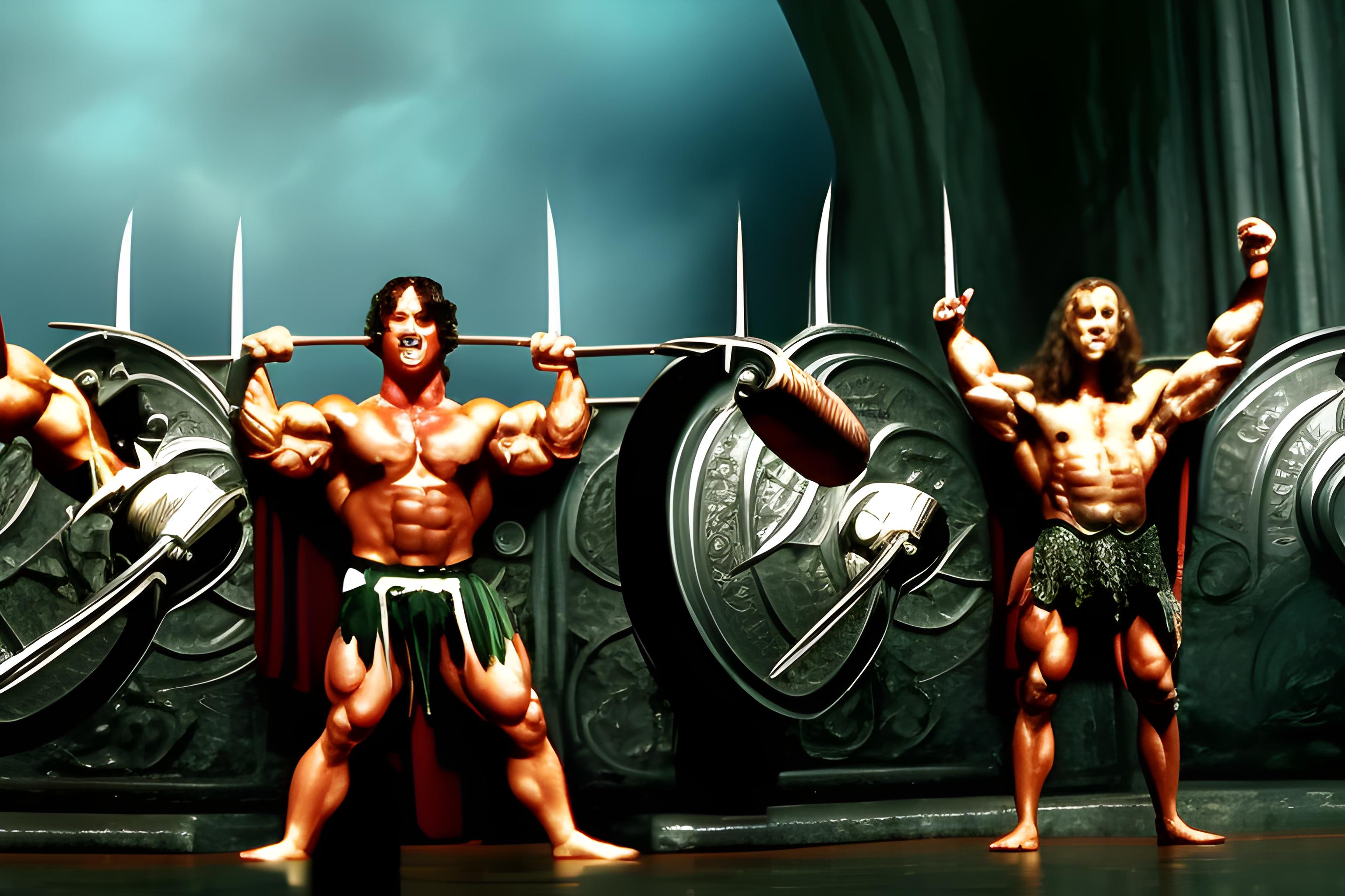 Lord of the rings bodybuilding contest